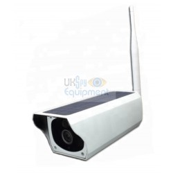 Overt / non hidden Sun Powered Wireless WiFi Security Camera